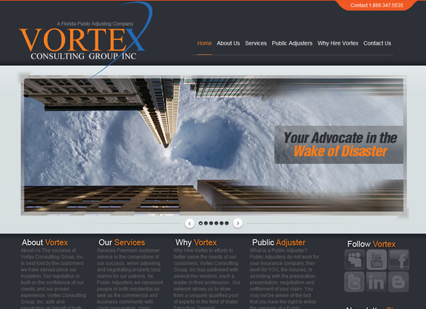 Public Adjusters Web Design - Public Adjusters Web Development - Claims Adjusters Web Design