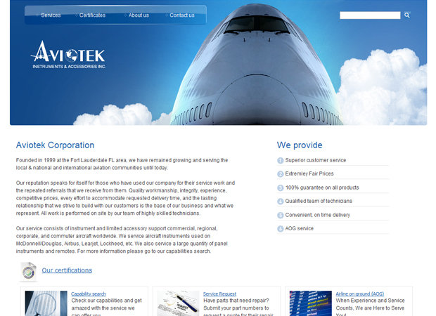 Aviation Web Design - Aviation Web Development - Website Design And Developement