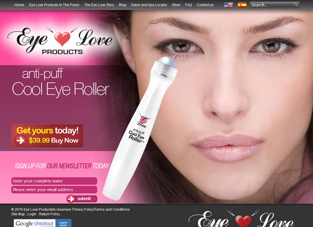 Women Products Web Development - Beauty Products Online Store