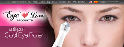 Web developer portfolio: Eye Love Products