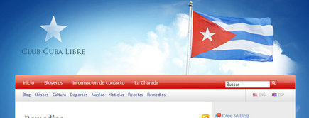 Web developer portfolio: Club Cuba Libre