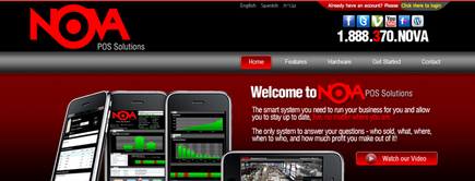 Web developer portfolio: Nova Point of Sale